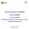 Manuale Operativo SISMAMN LATO COMUNE. Servizio SISMAMN Richiesta di rimborso per i danni relativi al sisma di Mantova, Maggio 2012