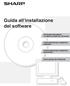 Guida all'installazione del software