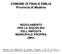 COMUNE DI FINALE EMILIA Provincia di Modena REGOLAMENTO PER LA DISCIPLINA DELL IMPOSTA MUNICIPALE PROPRIA (IMU)