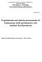 Regolamento sul sistema permanente di valutazione delle prestazioni e dei risultati dei dipendenti