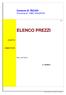 ELENCO PREZZI. Comune di RICADI Provincia di VIBO VALENTIA OGGETTO: COMMITTENTE: Data, 12/07/2013 IL TECNICO. pag. 1