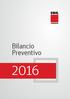 Bilancio Preventivo 2016