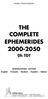 THE COMPLETE EPHEMERIDES