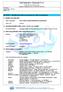 Sial Industrie Chimiche S.r.l. Scheda di Sicurezza (conforme al regolamento (UE) N. 2015/830 del 28/05/2015)
