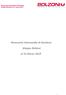 Resoconto Intermedio di Gestione Gruppo Bolzoni al 31 marzo Resoconto Intermedio di Gestione. Gruppo Bolzoni