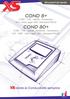 COND 8+ COND - TDS - Salinità - Temperatura GLP - Data Logger USB - Stampante RS232