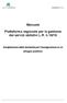 Manuale. Piattaforma regionale per la gestione dei servizi abitativi L.R. n.16/16