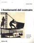 i fondamenti del costruire