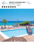 INSOTEL CLUB MARYLAND Playa Migjorn, Formentera