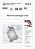 PAT P.A.T. Relazione paesaggio rurale 1: Allegato al Documento Preliminare. Carmignano di Brenta. Ottobre 2013