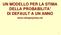 UN MODELLO PER LA STIMA DELLA PROBABILITA DI DEFAULT A UN ANNO.