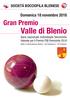 Valle di Blenio Gara nazionale individuale femminile Valevole per il Premio FSB Femminile 2018