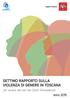 Settimo Rapporto sulla violenza di genere in Toscana