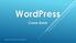 WordPress Corso base