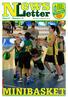 Anno 6 - Numero 14. Giovedì, 25 febbraio 2016 MINIBASKET