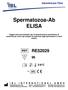 Spermatozoa-Ab ELISA RE C. Istruzioni per l Uso