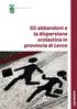 Elaborazione dati e redazione a cura di. in collaborazione con il Servizio Istruzione e Formazione Professionale della Provincia di Lecco