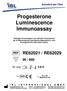 Progesterone Luminescence Immunoassay
