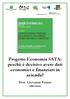 Progetto Economia SATA: perchè è decisivo avere dati economici e finanziari in azienda? Dott. Giovanni Venier Allevatore