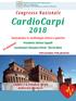 CardioCarpi. Innovazione in cardiologia clinica e sportiva. Carpi 5-6 Ottobre 2018 auditorium San rocco