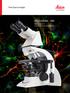 From Eye to Insight. Leica DM Microscopi per la ricerca nelle scienze biologiche