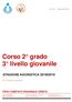 Corso 2 grado 3 livello giovanile