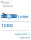 Letter TCRD Edizione 2018 / 1 Aprile 2018