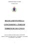 REGOLAMENTO PER LA CONCESSIONE A TERZI DI TERRENI DI USO CIVICO