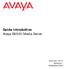 Guida introduttiva Avaya S8500 Media Server