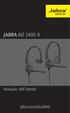 JABRA BIZ 2400 II. Manuale dell Utente. jabra.com/biz2400