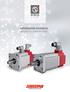 SERVOMOTORI BRUSHLESS BRUSHLESS SERVOMOTORS