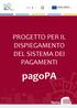 PROGETTO PER IL DISPIEGAMENTO DEL SISTEMA DEI PAGAMENTI. pagopa