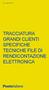 TRACCIATURA GRANDI CLIENTI SPECIFICHE TECNICHE FILE DI