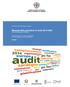 Manuale delle procedure di Audit (Art.127 del Reg.(CE) n.1303/2013