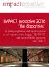 impact proactive IMPACT proactive 2016 the disparities