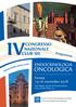 ONCOLOGICA CONGRESSO NAZIONALE CLUB SIE ENDOCRINOLOGIA. Ferrara novembre Aula Magna Facoltà di Giurisprudenza Corso Ercole d'este, 37