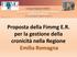 Proposta della Fimmg E.R. per la gestione della cronicità nella Regione Emilia Romagna