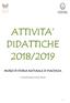 ATTIVITA DIDATTICHE 2018/2019