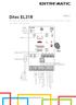 Ditec EL31R Manuale di installazione quadro elettronico per automazioni 24 V con radio incorporata