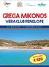 GRECIA MIKONOS VERACLUB PENELOPE 31 MAGGIO - 7 GIUGNO Speciale AGOAL 620