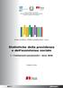 Statistiche della previdenza e dell assistenza sociale