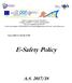 E-Safety Policy A.S. 2017/18. Prot.n.6498/I/4 del
