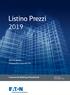 Listino Prezzi Antintrusione. Componenti universali CSA. Commercial Building & Residential