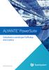 ALYANTE PowerSuite. Soluzioni e servizi per l officina meccanica.