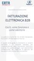 FATTURAZIONE ELETTRONICA B2B