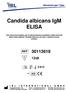Candida albicans IgM ELISA