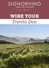 WINE TOUR Trento Doc