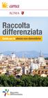 Raccolta differenziata. Guida per le utenze non domestiche