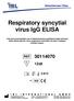 Respiratory syncytial virus IgG ELISA