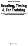 Reading, Timing & Ear Training
